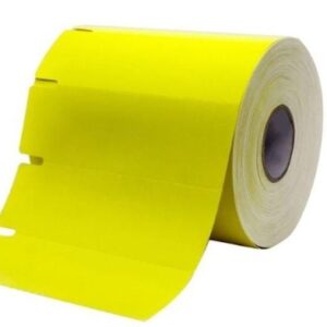 ETIQUETA PARA FRISO DE GONDOLA 110X30 AMARELO C/SENSOR LATERAL ARGOX